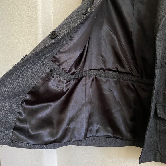 Heritage‎ 1981 Jacket Mens  Size M Black Wool Blend Button Front Classic Edition - Picture 4 of 9